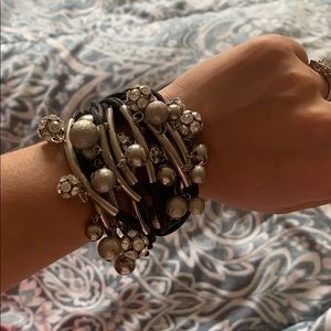 Black statement bracelet 🖤